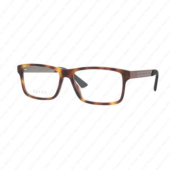 New GUCCI GG0692O 003 55mm Havana Red Eyeglasses - Picture 3 of 11